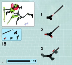 LEGO 70703 instructions page 46 – build guide