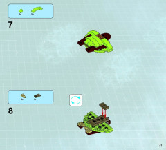 LEGO 70703 instructions page 71 – build guide