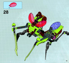 LEGO 70703 instructions page 73 – build guide