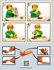 LEGO 70705 instructions page 2 – build guide