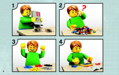 LEGO 70706 instructions page 2 – build guide