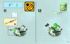 LEGO 70706 instructions page 9 – build guide