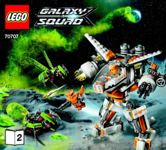 LEGO 70707 instructions page 1 – build guide
