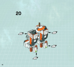 LEGO 70707 instructions page 18 – build guide