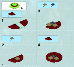 LEGO 70708 instructions page 18 – build guide