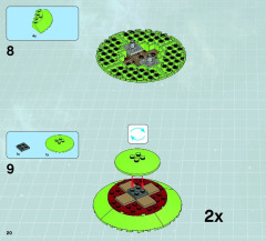 LEGO 70708 instructions page 20 – build guide