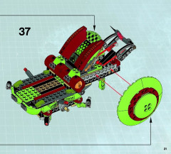 LEGO 70708 instructions page 21 – build guide