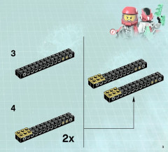LEGO 70708 instructions page 3 – build guide