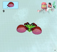 LEGO 70708 instructions page 43 – build guide