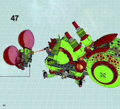 LEGO 70708 instructions page 44 – build guide