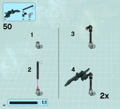LEGO 70708 instructions page 48 – build guide
