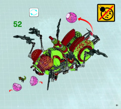 LEGO 70708 instructions page 51 – build guide