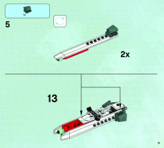 LEGO 70708 instructions page 11 – build guide