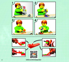 LEGO 70708 instructions page 2 – build guide