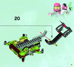 LEGO 70708 instructions page 41 – build guide