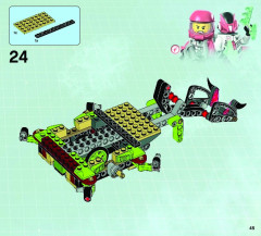 LEGO 70708 instructions page 45 – build guide