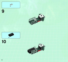 LEGO 70708 instructions page 8 – build guide