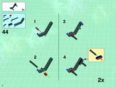 LEGO 70709 instructions page 4 – build guide