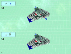 LEGO 70709 instructions page 72 – build guide