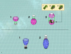 LEGO 70709 instructions page 4 – build guide