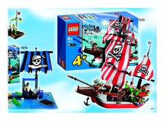 LEGO 7072 instructions page 11 – build guide