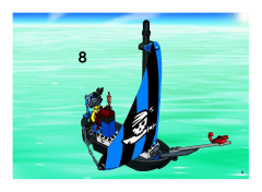 LEGO 7072 instructions page 9 – build guide