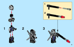 LEGO 70721 instructions page 5 – build guide