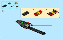 LEGO 70721 instructions page 8 – build guide