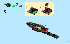 LEGO 70721 instructions page 9 – build guide