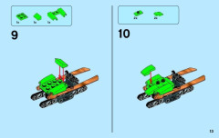 LEGO 70722 instructions page 13 – build guide