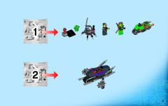 LEGO 70722 instructions page 3 – build guide