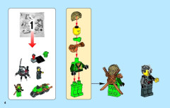 LEGO 70722 instructions page 4 – build guide