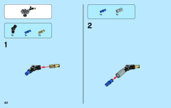LEGO 70722 instructions page 42 – build guide