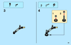 LEGO 70722 instructions page 43 – build guide