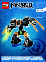 LEGO 70723 instructions page 1 – build guide