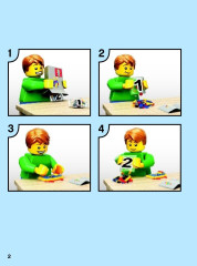 LEGO 70723 instructions page 2 – build guide