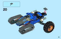 LEGO 70723 instructions page 43 – build guide