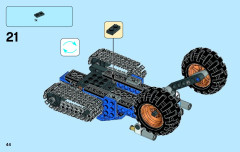 LEGO 70723 instructions page 44 – build guide