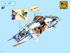 LEGO 70724 instructions page 56 – build guide