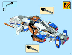 LEGO 70724 instructions page 71 – build guide