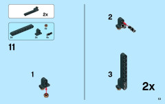 LEGO 70725 instructions page 13 – build guide