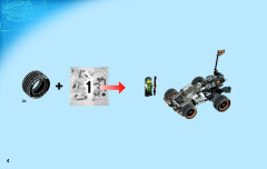 LEGO 70725 instructions page 4 – build guide