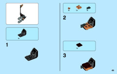 LEGO 70725 instructions page 45 – build guide