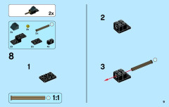 LEGO 70725 instructions page 9 – build guide