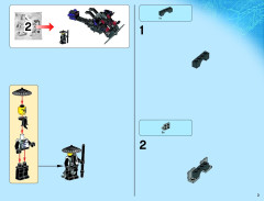 LEGO 70725 instructions page 3 – build guide
