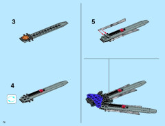 LEGO 70725 instructions page 72 – build guide