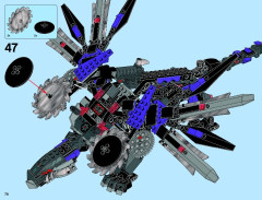 LEGO 70725 instructions page 78 – build guide