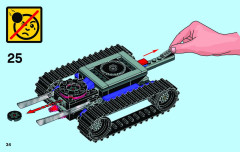 LEGO 70726 instructions page 34 – build guide