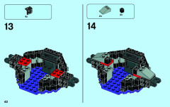 LEGO 70726 instructions page 42 – build guide