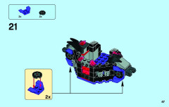 LEGO 70726 instructions page 47 – build guide